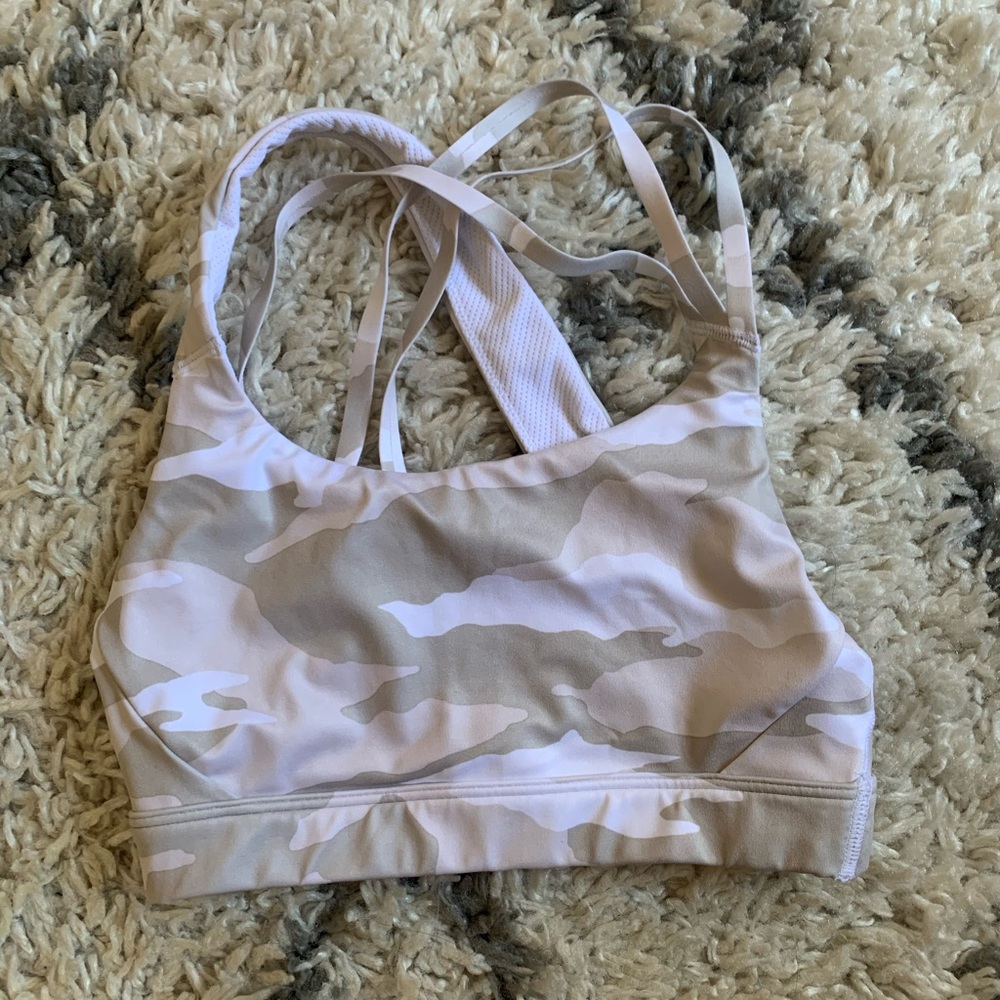 Camo Athleta Sports Bra